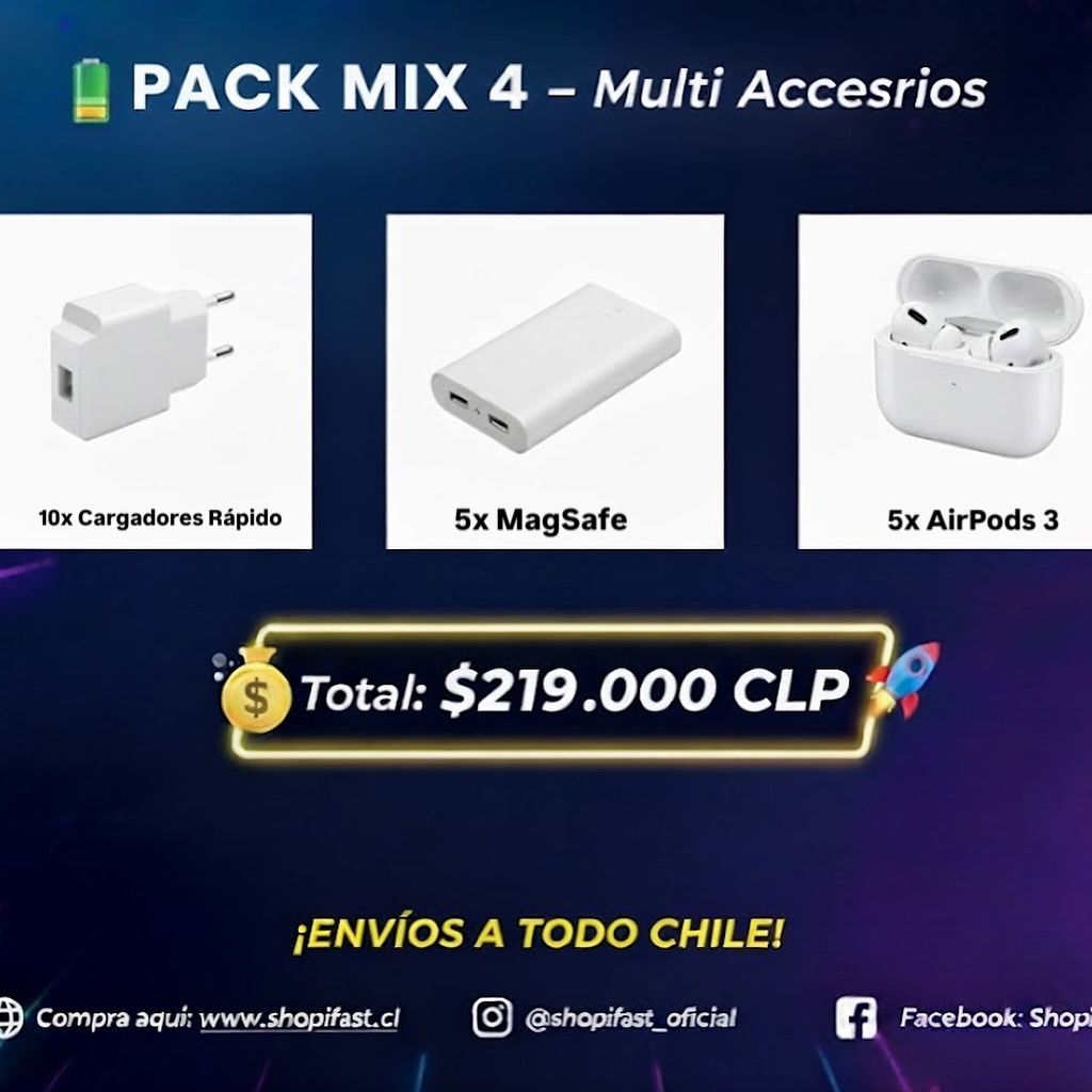 PACK MIX 4 – Multi Accesorios