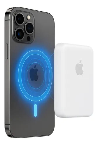 Cargador Inalámbrico Para Iphone 10000 Mah Magsafe Portátil Blanco