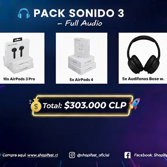 🎧 PACK SONIDO 3 – Full Audio